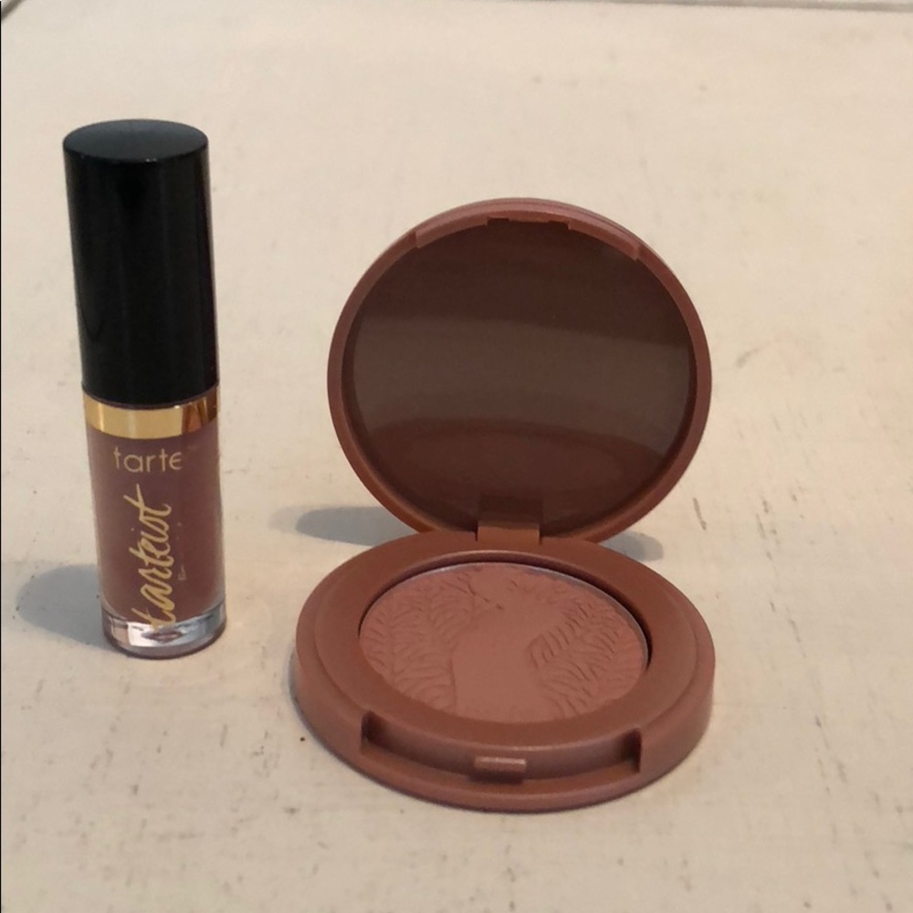 Brand new Tarte Lip Gloss and Blush